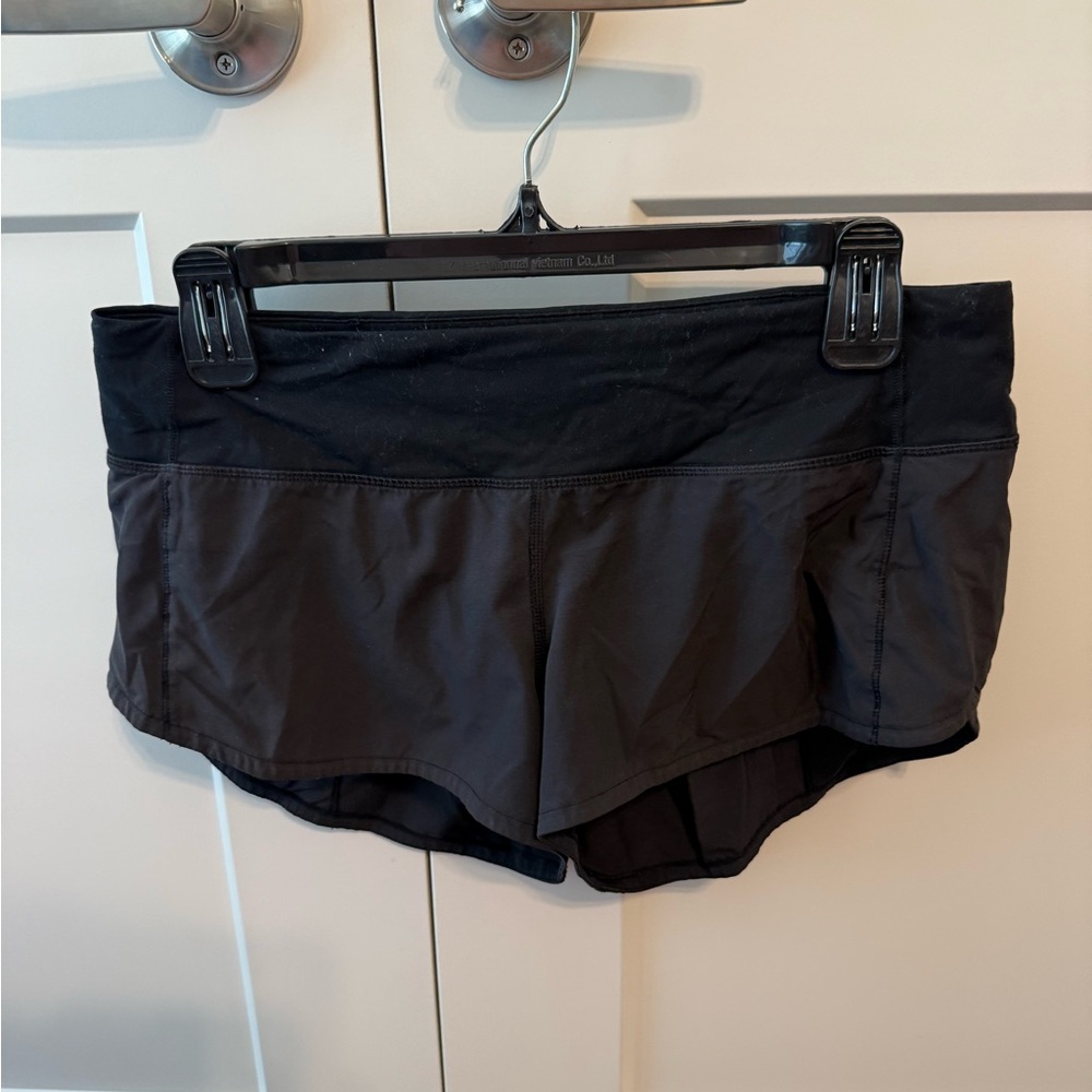 Women's Black Lululemon Shorts